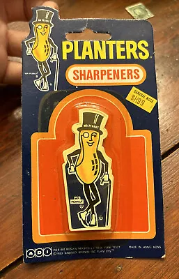 Vintage 1983 Planters MR. Peanut Pencil Sharpener In Original Box/Packaging. • $9.99