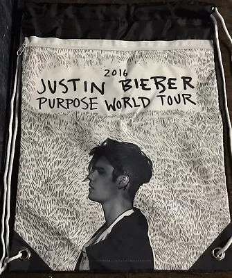 £8.99 • Buy Justin Bieber World Tour Bag 2016 New