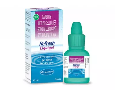 Refresh Liquigel Lubricant Eye Gel Drops Sterile (10 Ml) Relief For Dry Eyes • $27.48