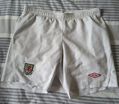 Wales Football Home Shorts Size M 2010-12  • £10