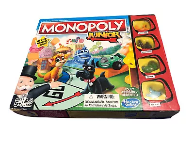 MONOPOLY JUNIOR HASBRO Gaming Ages 5+ 2-4 Players - Complete • $5.39