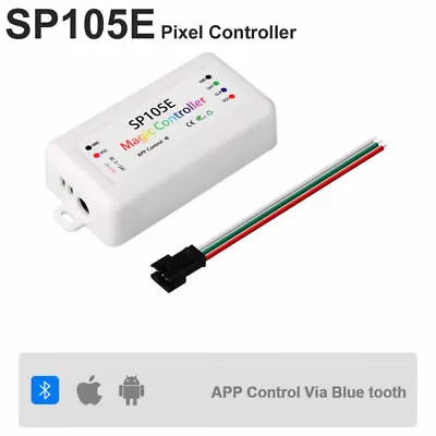 SP105E Bluetooth Wifi Magic Controller 2048 Pixels For WS2811 WS2812B DC5V 24V • $36.29