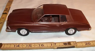Amt 1978 Chevy Monte Carlo 2dr. Ht Promo Car In Brown • $99.99
