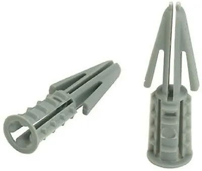 50 Of Plasterboard Fixings Plugs Plasplugs For Hollow Wall Cavity Dry Lining  • £5.95