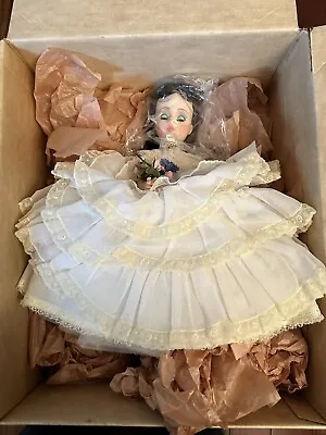 Rare Madame Alexander 21  Scarlett GWTW White Dress PORTRAIT Doll • $75