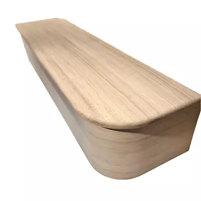 £98.90 • Buy Oak Bullnose Tread With Riser Staircase Steps Cladding Right Or Left Hand 22mm