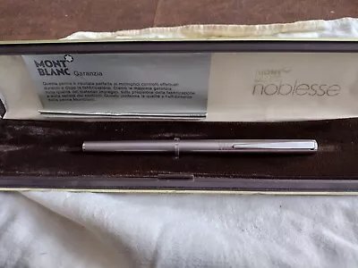 Vintage Montblanc Noblesse Fountain Pen • $75