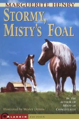 Stormy Misty's Foal - 0689714874 Marguerite Henry Paperback • $3.98