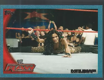 2010 Topps WWE Blue Border /2010 Melina #35 • $1.95