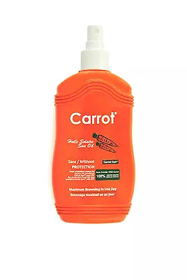 Carrot Sun Tan Accelerator Tanning Spray With L-Tyrosine Carrot Fruit Nut Oil • £18