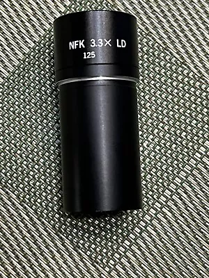 Olympus NFK 3.3x LD Photo Microscope Eyepiece -125mm Excellent Condition • $75