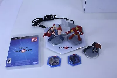 Disney INFINITY: Marvel Super Heroes (2.0 Edition) Video Game Starter Pack PS3 • $20.77