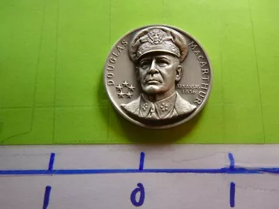 Douglas Macarthur Wwii General Medallic Art High Relief Rare 999 Silver Coin 3m9 • $79.95