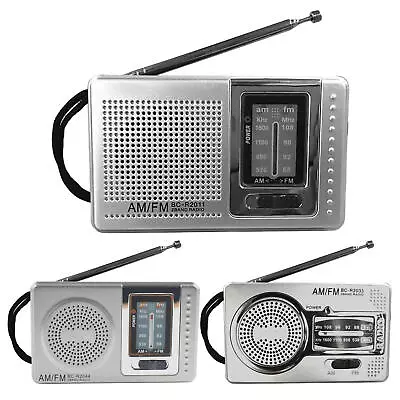 Portable Radio AM FM Mini Compact Transistor Radios Great Reception Loud Speaker • $13.62