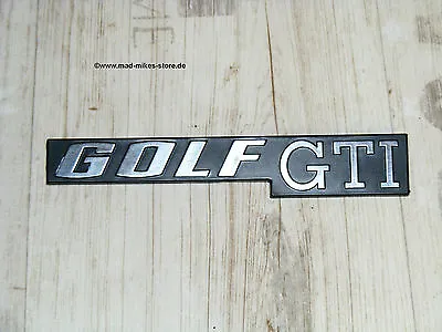 Original Emblem Lettering Rear Emblem VW Golf 1 GTI I Rabbit Mk1 Pirelli USA NEW • $31.86