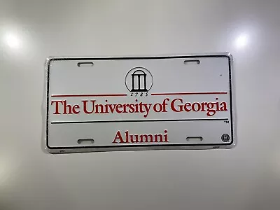 UGA UNIVERSITY OF GEORGIA Bulldogs  ALUMNI License Plate / Car Tag ALUMINUM 12x6 • $12