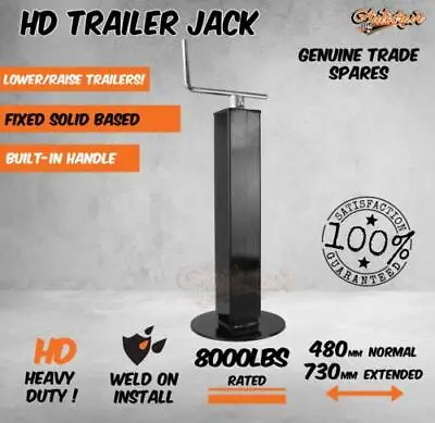 1x Trailer Caravan Boat Jack Stand 3600kg Rated Heavy Duty Extendable Leg • $89.95