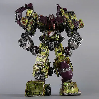 Custom Paint Transformed NBK Battle Damaged Devastator Constructicons ABC Figure • $195.99