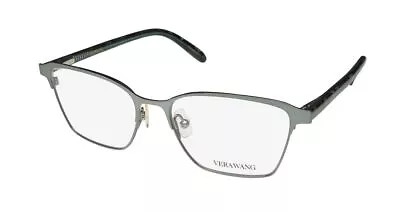 New Vera Wang V398 Eyeglasses 50-15-135 Cat Eye Full-rim Jd Green Metal & • $29.95