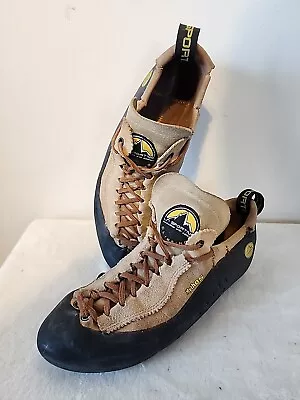 La Sportiva Mythos Rock Climbing Shoes Made In Italy Size 44 EUR / US Men’s 10.5 • $32