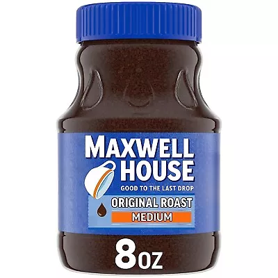Maxwell House The Original Roast Instant Coffee (8 Oz Jar) • $9.50