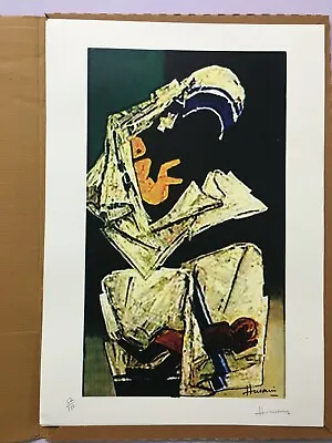 M. F. Husain - MOTHER TERESA 2010. 8pc Serigraphs Folder. HAND SIGNED. Ltd Edn • $1499.99