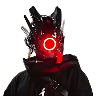 $62.88 • Buy Bar NightClue Cyberpunk Mask Cosplay Street Stage Catwalk Technology Masks Props
