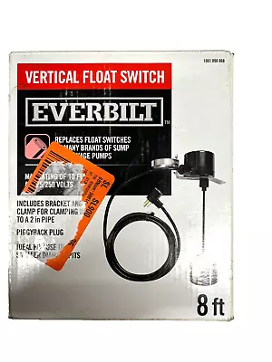 Everbilt Vertical Float Switch Replacement For Sump & Sewage Pumps 1001 098 868 • $27.99