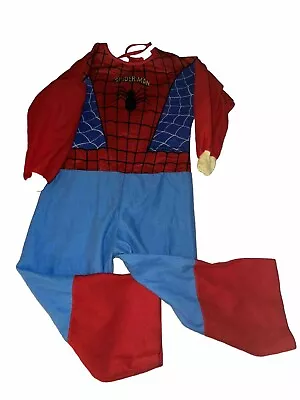 Vintage 1987 Marvel Comics Spiderman Childrens Costume Unisex Toddler 3-5 • $20