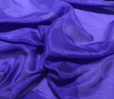 $11.99 • Buy Hand Dyed Violet Purple China Silk HABOTAI Fabric