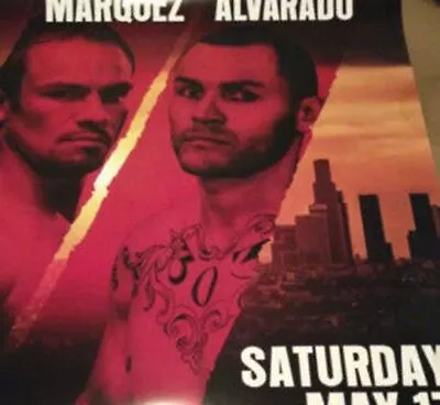 Juan Manuel Marquez Vs. Mike Alvarado Poster Print 5/17/2014 The Forum LA Boxing • $24.15