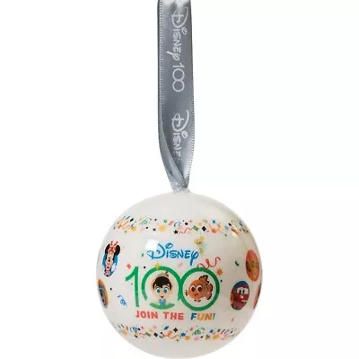 ~ Disney 100 Bauble Ornament ~ Christmas Decorations ~ • $16.99