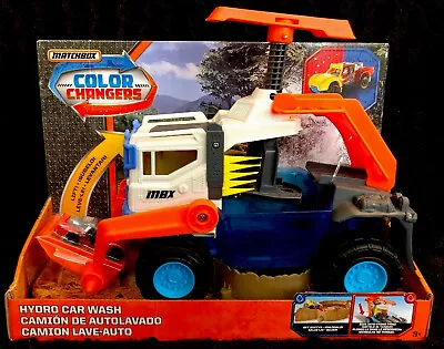 *NIB*BIG-14” Matchbox Color Changers Hydro Car Wash W/ Orange Rally Truck • $12.99