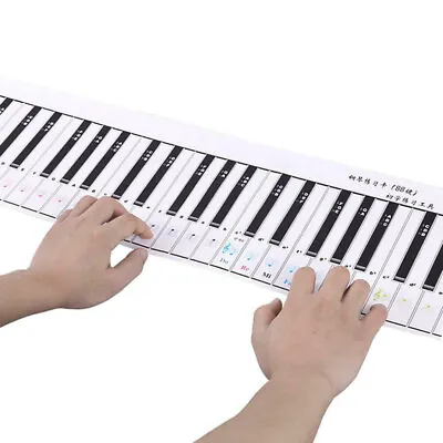 Portable 88 Key Electronic Piano Keyboard Silicon Flexible Roll Up Piano W/P • $17.57