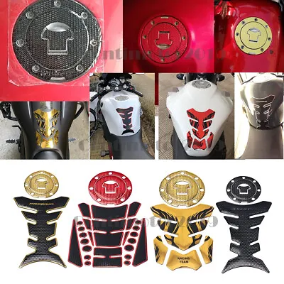 $11.99 • Buy Motorcycle 3D Fuel Tank Decals Gas Cap Stickers For Honda CBR CB 400 600 929