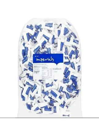 Lichfields Mint Imperials 2kg Bulk Buy Catering Bag Individually Wrapped Sweets • £22.99