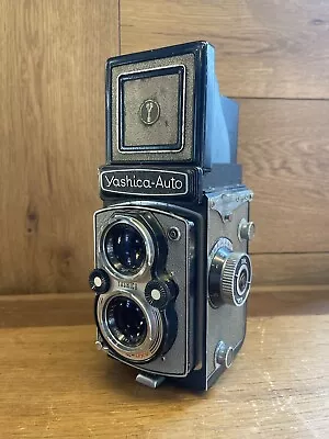 Opt Near Mint Yashica Auto TLR Film Camera Yashinon 80mm F/3.5 Lens From JP • £260.94