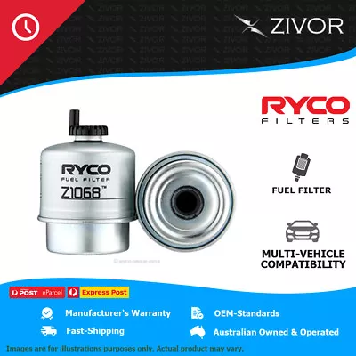 New RYCO Heavy Duty Fuel Filter For LAND ROVER LAND ROVER SERIES 3 3.9 Z1068 • $53.29