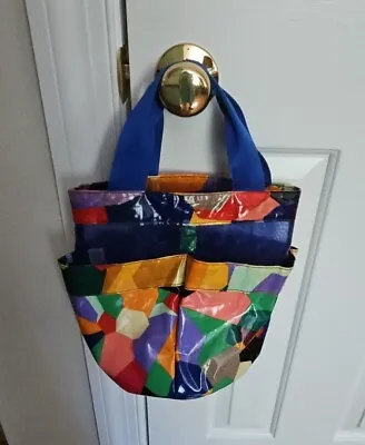 Vera Bradley POP ART Color Bright Shower Caddy Mesh Laundry College Dorm EUC • $19.99