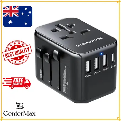 $23.55 • Buy HEYMIX International Travel Adapter, Universal Adapter Travel Plug, 4-Port USB