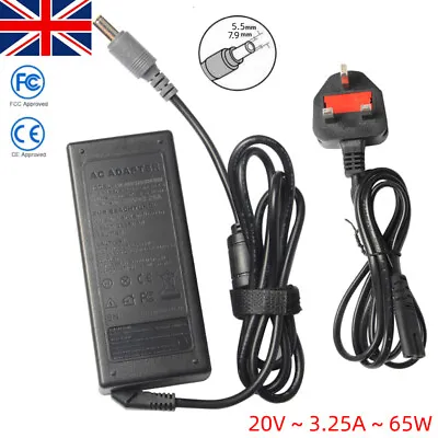 65W 20V 3.25A AC Adapter For IBM Lenovo Notebook Tablet Charger Power Supply • £10.49