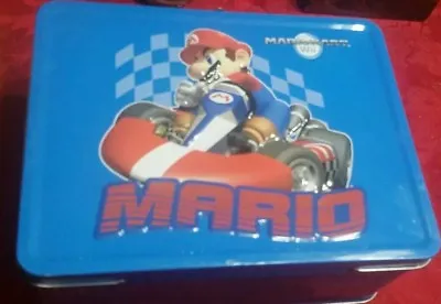 2012 Nintendo Super Mario Kart Wii Metal Lunch Box • $6.99
