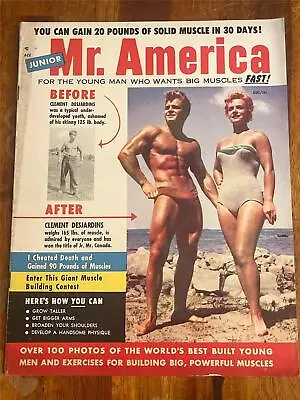 Junior MR AMERICA Bodybuilding Muscle PREMIERE Magazine CLEMENT DESJARDINS 12-55 • $19.99