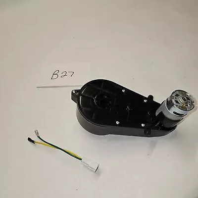 NEW 12V550 40000RPM DC Motor Gearbox For Children Riding Toy Replacement • $20