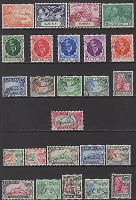 ZANZIBAR 1949-61 Interesting Mint And Used Issues Selection (Apr 050) • $2.47