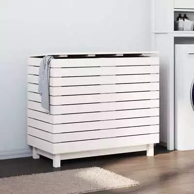 88.5x44x76  Cm Wooden Laundry Clothes Bathroom Basket Storage Wash Bin Hamper • $309.35