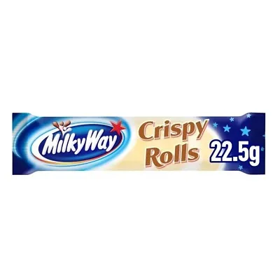 PROMOTION 24 X Milky Way Crispy Rolls Chocolate Bar 22.5g • £32.99