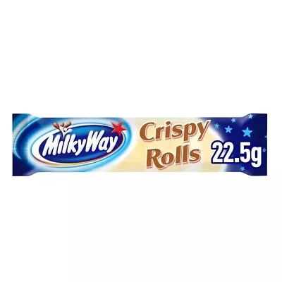 PROMOTION 24 X Milky Way Crispy Rolls Chocolate Bar 22.5g • £19.99