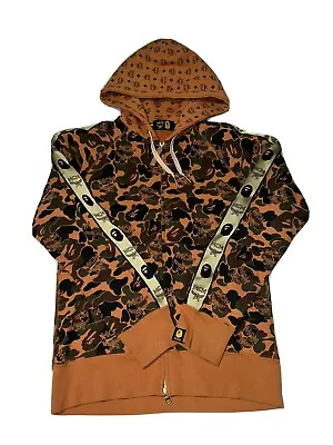 Bape X McM Jacket Zip Hoodie • $450