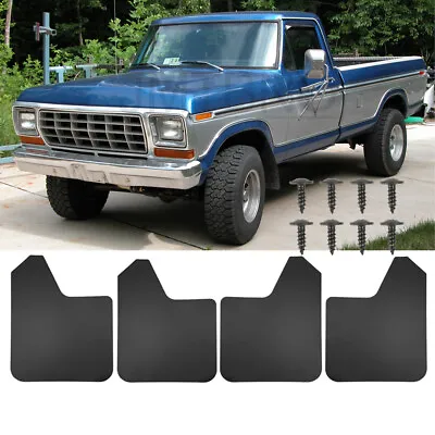 For Ford F-150 Pickup Truck Mud Flaps Mud Guards Splash Flares 4PCS Front & Rear • $29.39